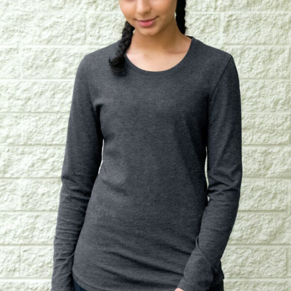RING SPUN Long Sleeve Ladies' Tee Thumbnail