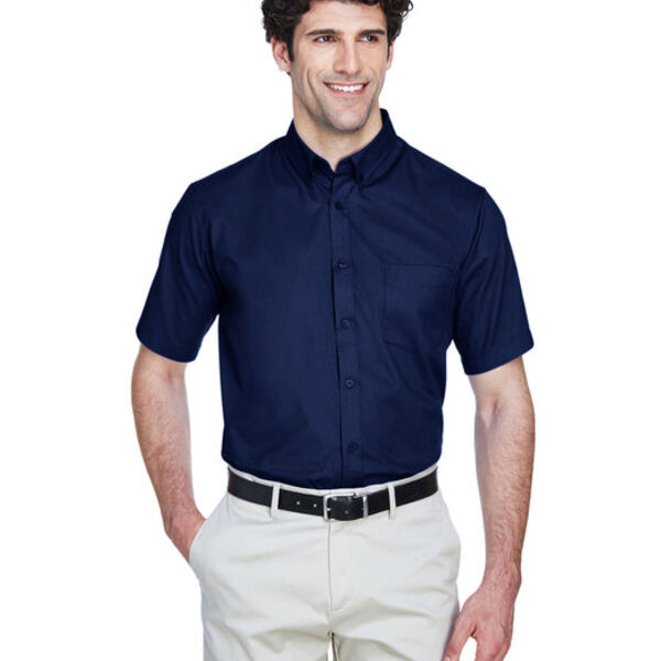Men's Tall Optimum Short-Sleeve Twill Shirt Thumbnail