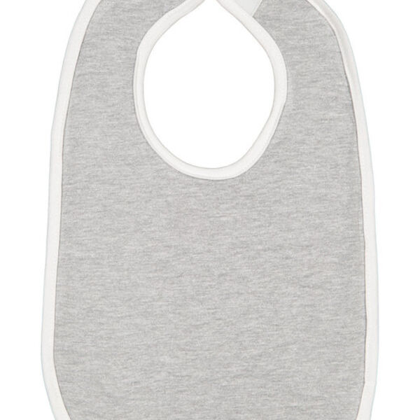 Infant Contrast Trim Bib Thumbnail