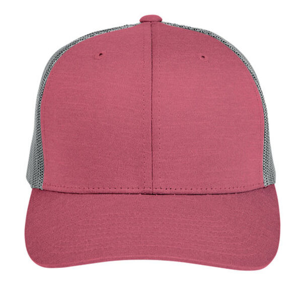 by Yupoong® Adult Zone Sonic Heather Trucker Cap Thumbnail