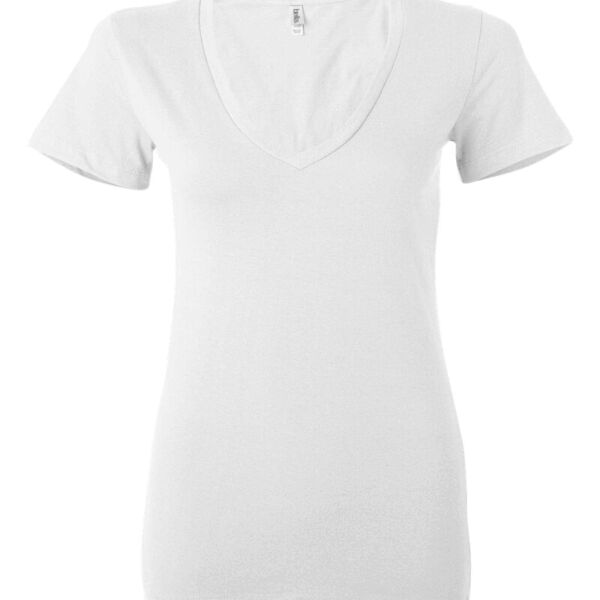 Women’s Jersey Deep V-Neck Tee Thumbnail