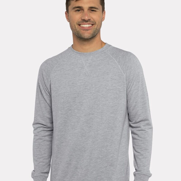 Unisex Laguna Raglan Crewneck Sweatshirt Thumbnail
