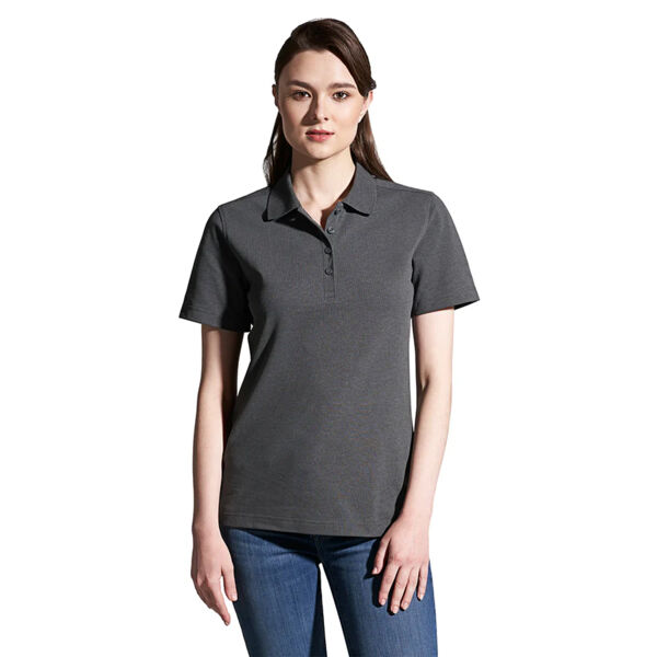 LadiesCotton-Poly-Spandex Pique Polo Thumbnail