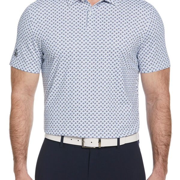 ORIGINAL PENGUIN® RETRO GEO PRINT POLO Thumbnail