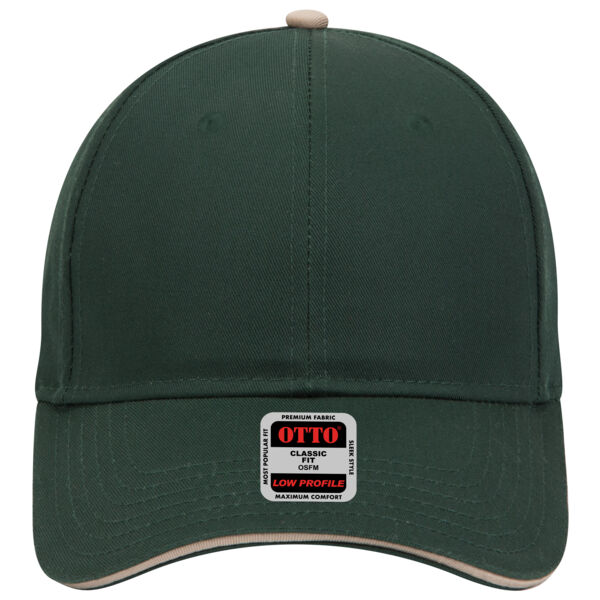 OTTO CAP® 6 Panel Low Profile Baseball Cap Thumbnail