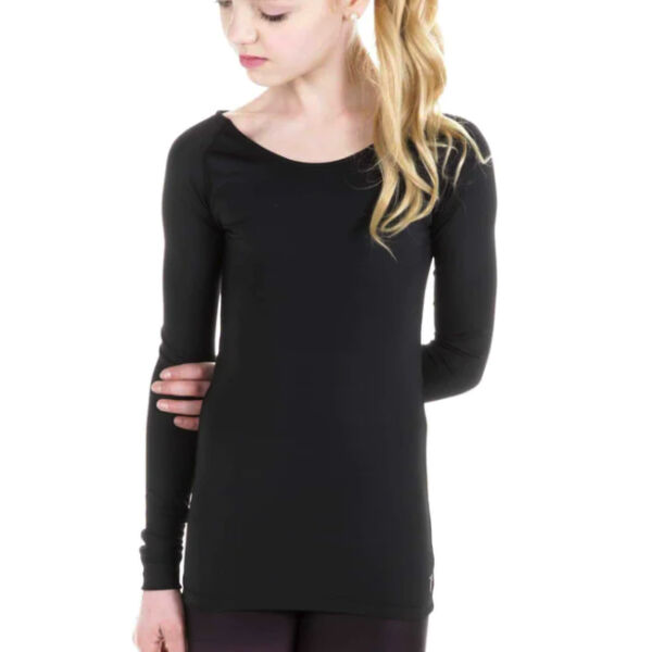 Youth Black Performance Skating Shirt Thumbnail