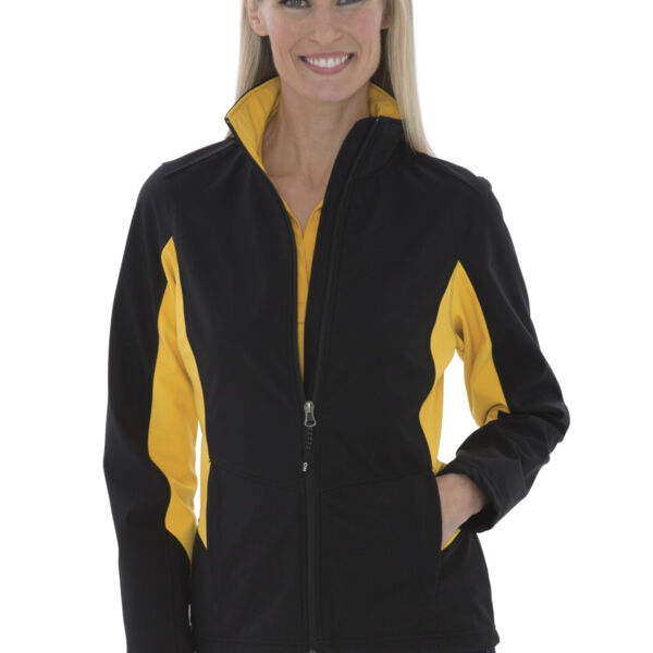 COAL HARBOUR EVERYDAY COLOUR BLOCK SOFT SHELL LADIES' JACKET Thumbnail